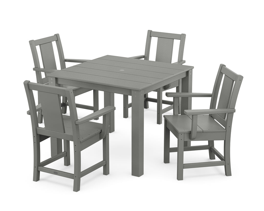 POLYWOOD® Prairie 5-Piece Parsons Dining Set