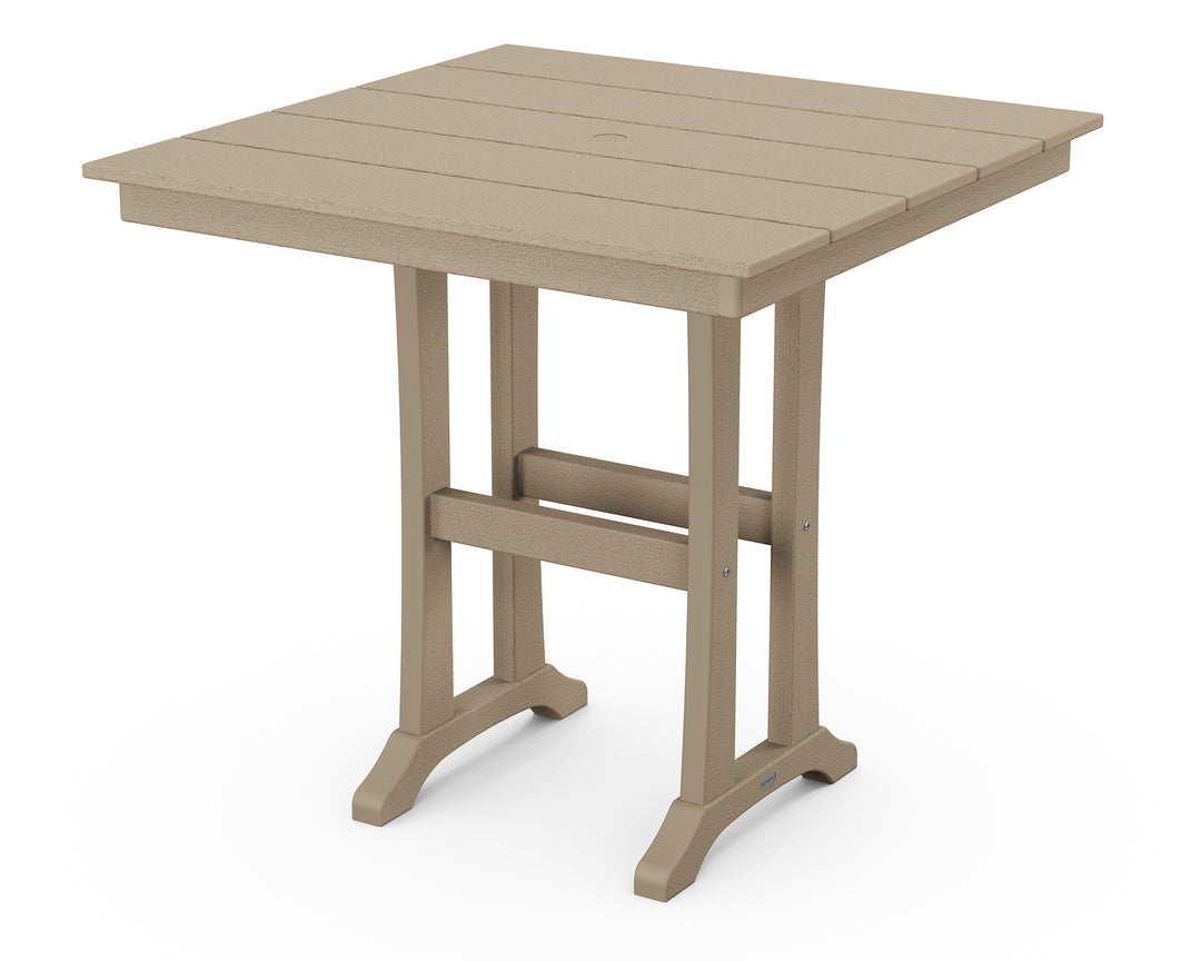 POLYWOOD® Farmhouse Trestle 37" Counter Table