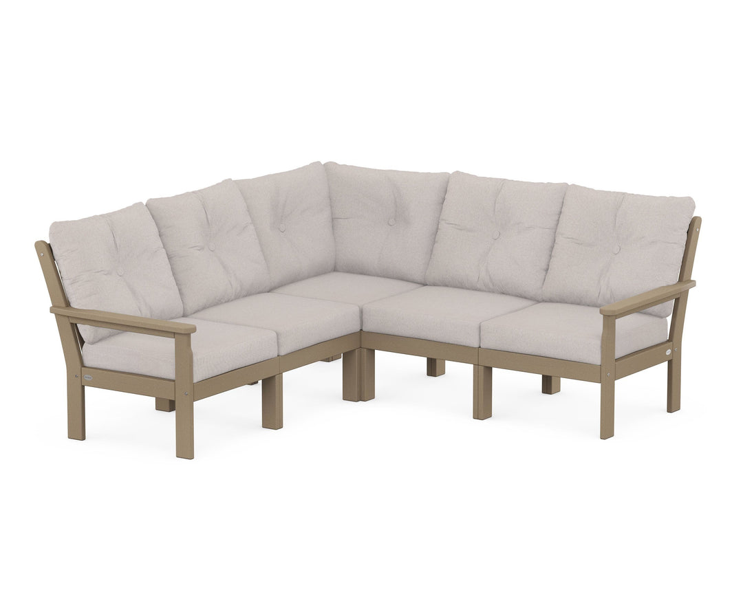POLYWOOD® Vineyard 5-Piece Sectional