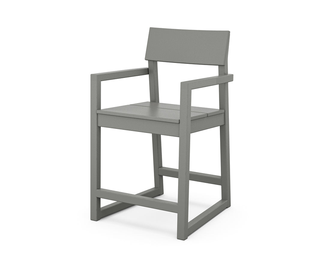 POLYWOOD® EDGE Counter Arm Chair