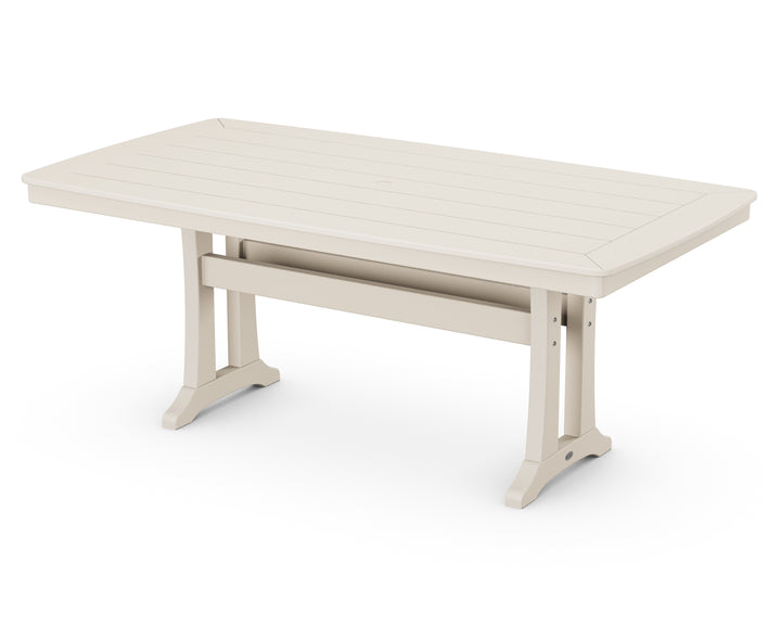 POLYWOOD® Nautical Trestle 38" x 73" Dining Table