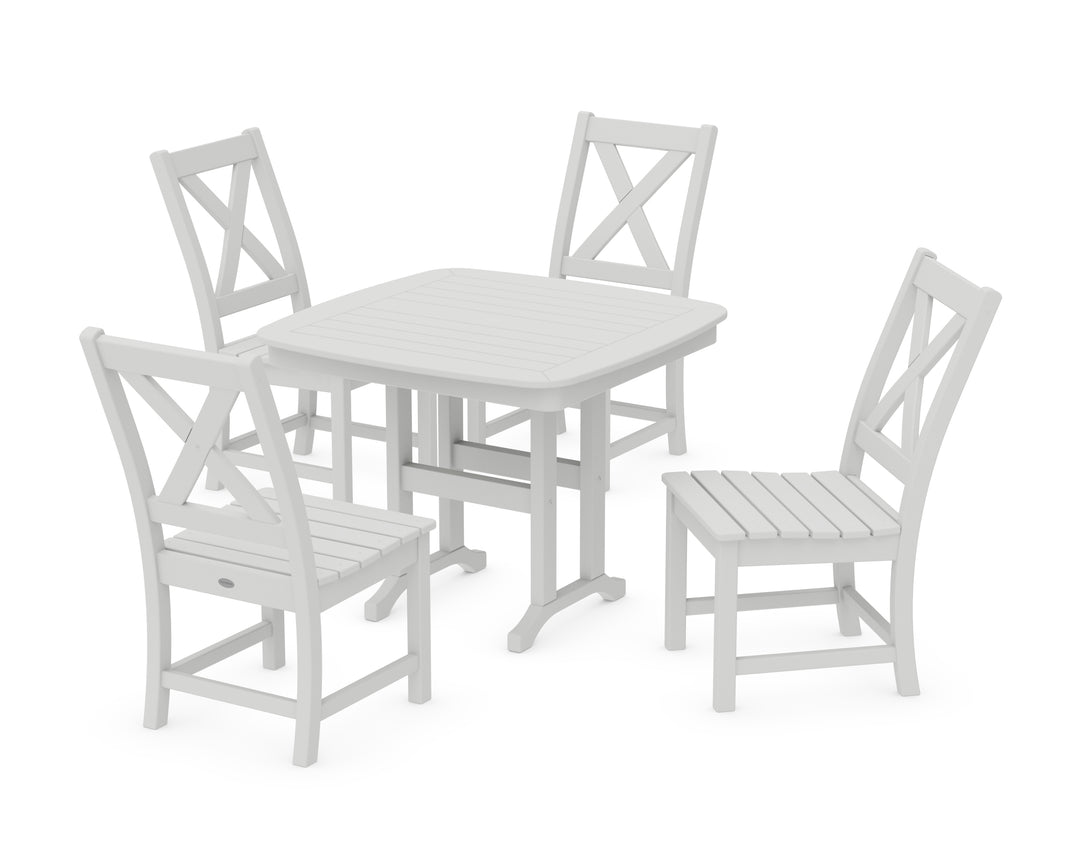 POLYWOOD® Braxton Side Chair 5-Piece Dining Set