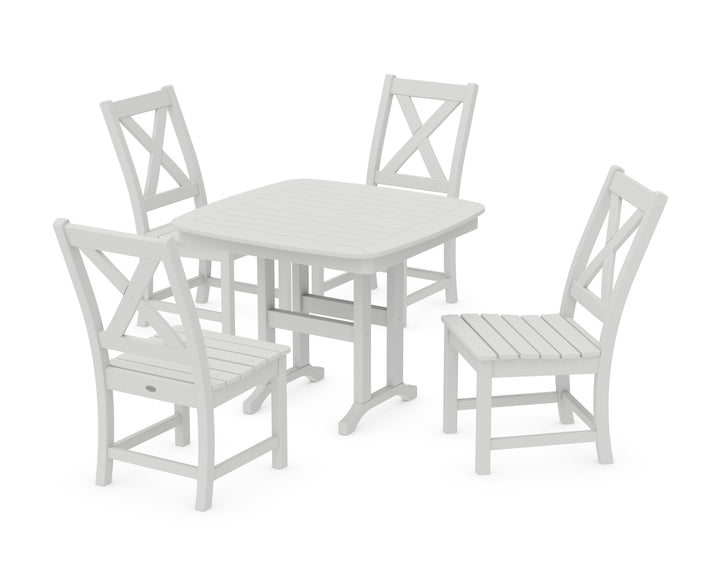 POLYWOOD® Braxton Side Chair 5-Piece Dining Set