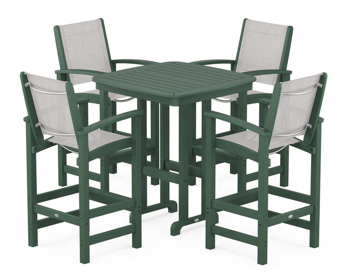 POLYWOOD® Coastal 5-Piece Bar Set