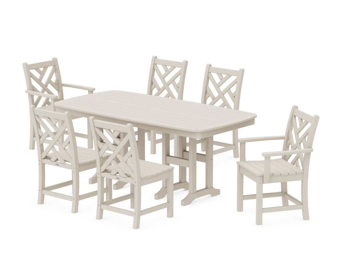 POLYWOOD® Chippendale 7-Piece Dining Set