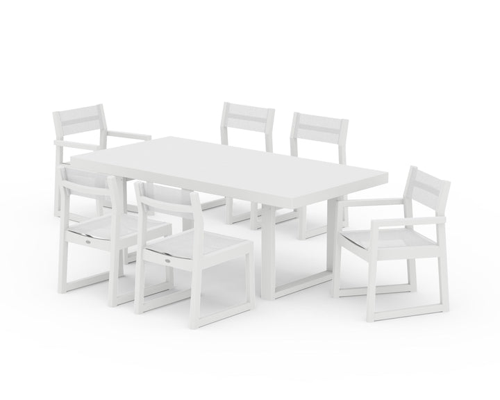 POLYWOOD® EDGE Sling 7-Piece Dining Set