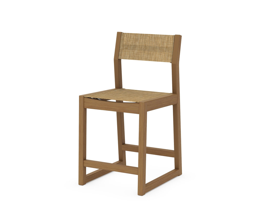 POLYWOOD® EDGE Sling Counter Side Chair