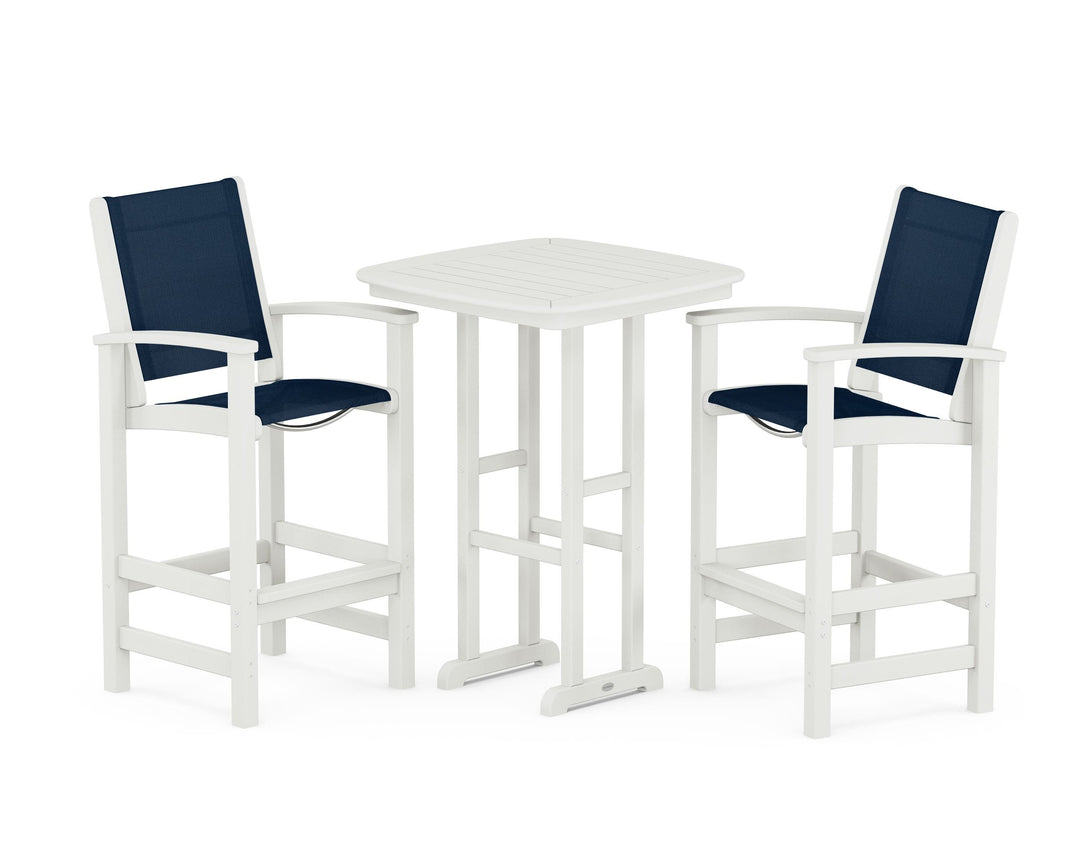 POLYWOOD® Coastal 3-Piece Bar Set