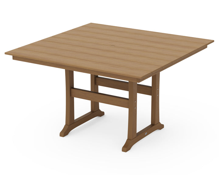 POLYWOOD® Farmhouse Trestle 59" Counter Table