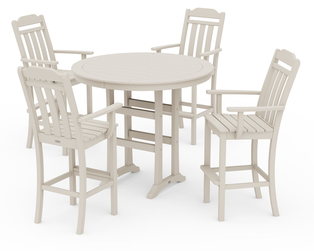 Country Living Cottage 5-Piece Round Bar Set