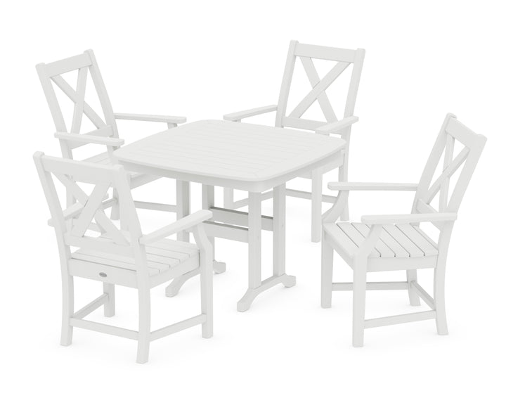 POLYWOOD® Braxton 5-Piece Dining Set