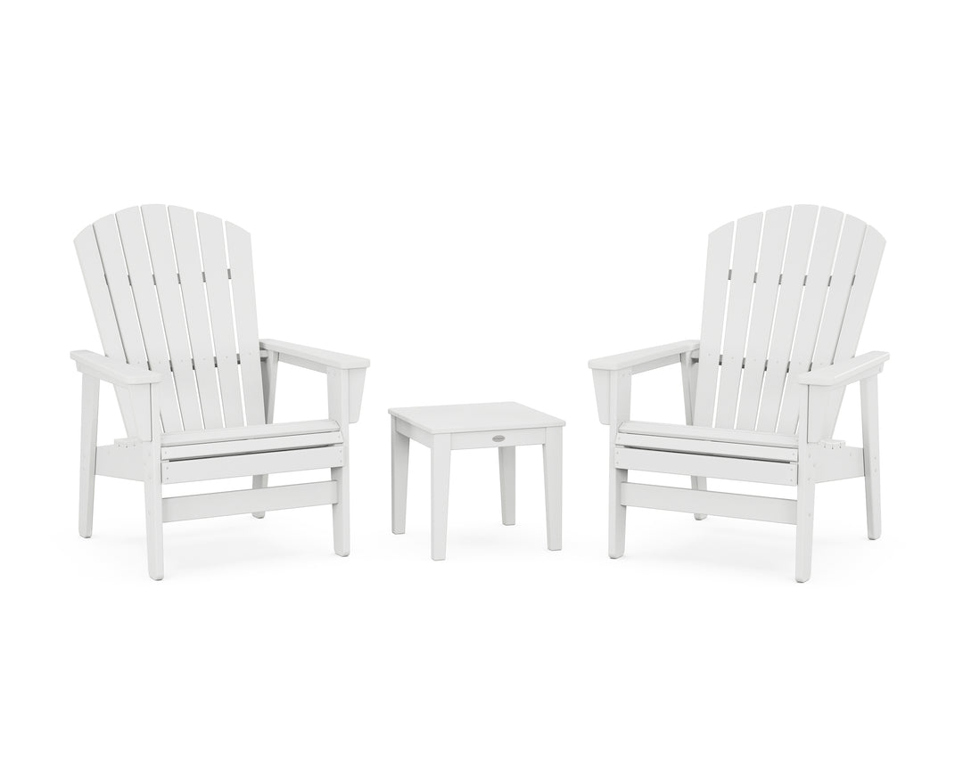 POLYWOOD® 3-Piece Nautical Grand Upright Adirondack Set