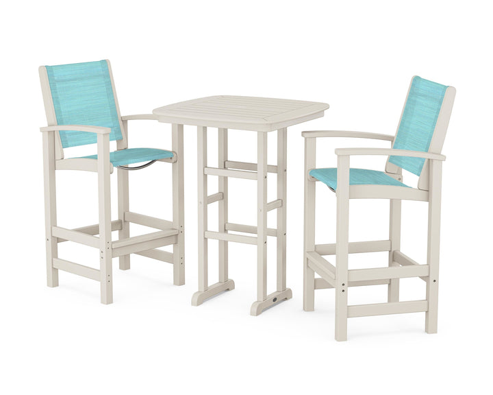 POLYWOOD® Coastal 3-Piece Bar Set