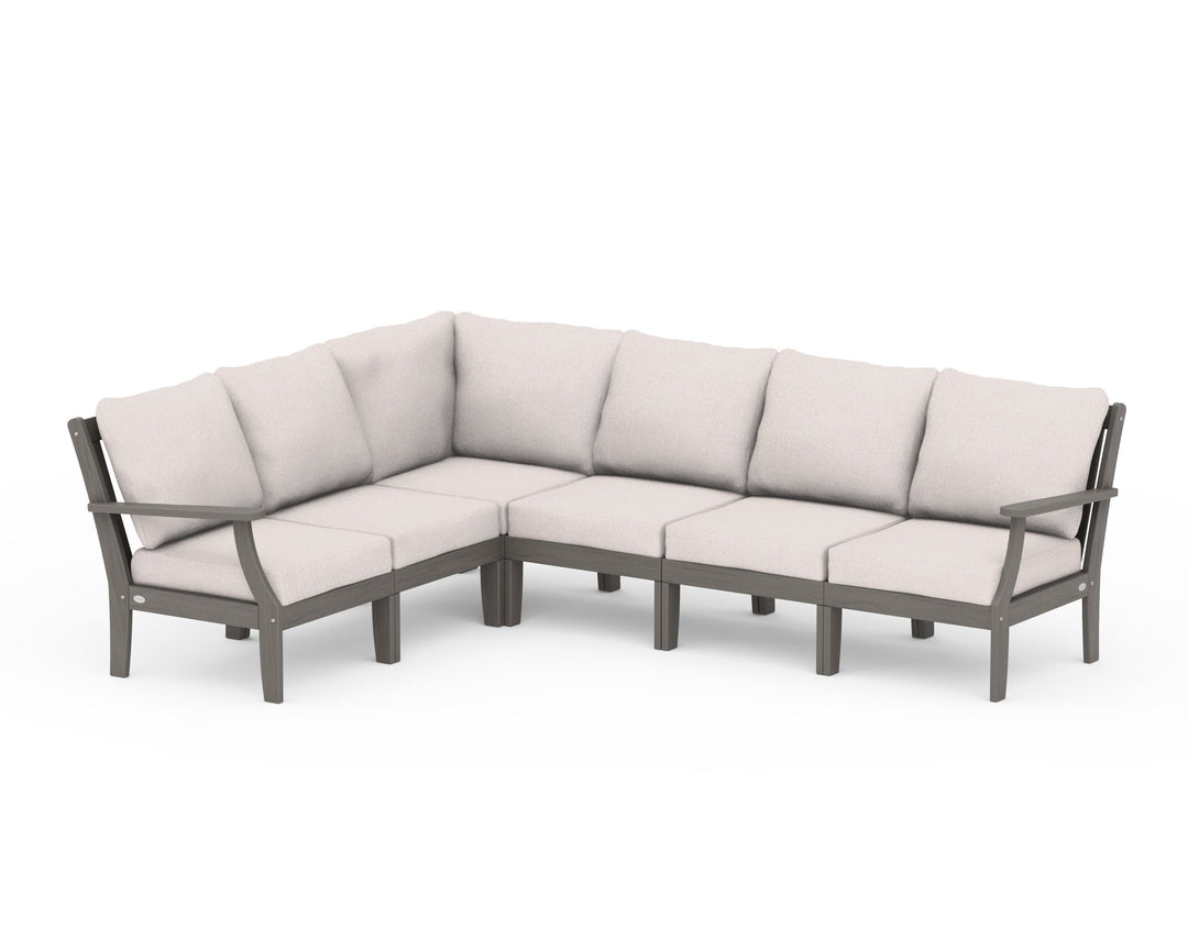 POLYWOOD® Braxton Modular 6-Piece Deep Seating Set