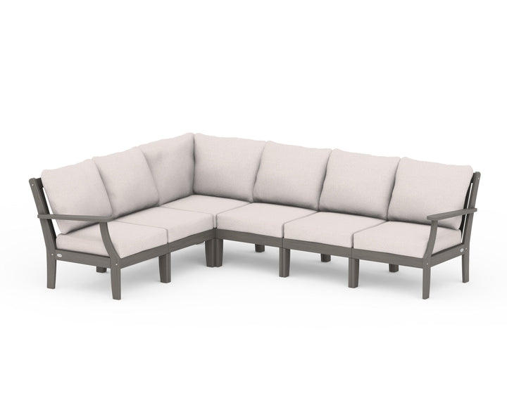 POLYWOOD® Braxton Modular 6-Piece Deep Seating Set