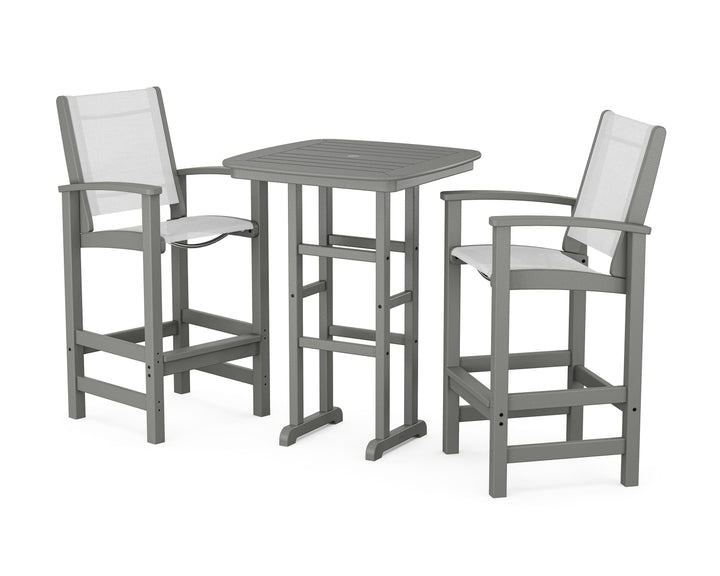 POLYWOOD® Coastal 3-Piece Bar Set
