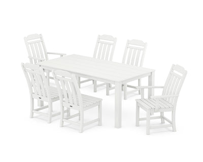 Cottage 7-Piece Parsons Dining Set