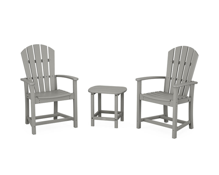 POLYWOOD® Palm Coast 3-Piece Upright Adirondack Chair Set