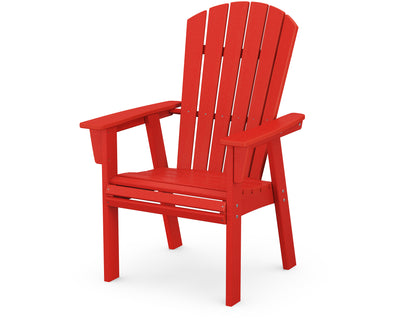 Nautical Curveback Adirondack Dining Chair