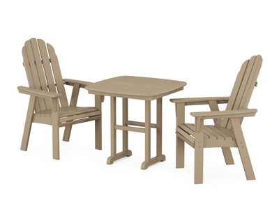 Vineyard Adirondack 3-Piece Dining Set