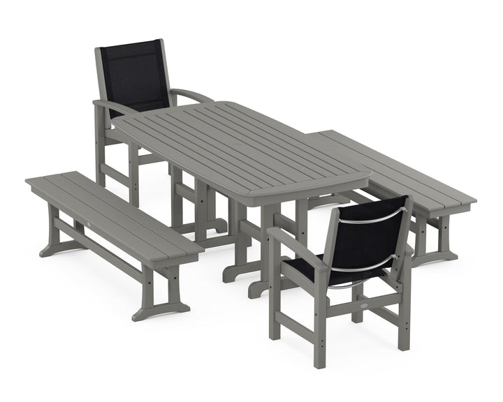 POLYWOOD® Coastal 5-Piece Dining Set