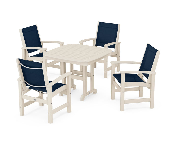 POLYWOOD® Coastal 5-Piece Dining Set