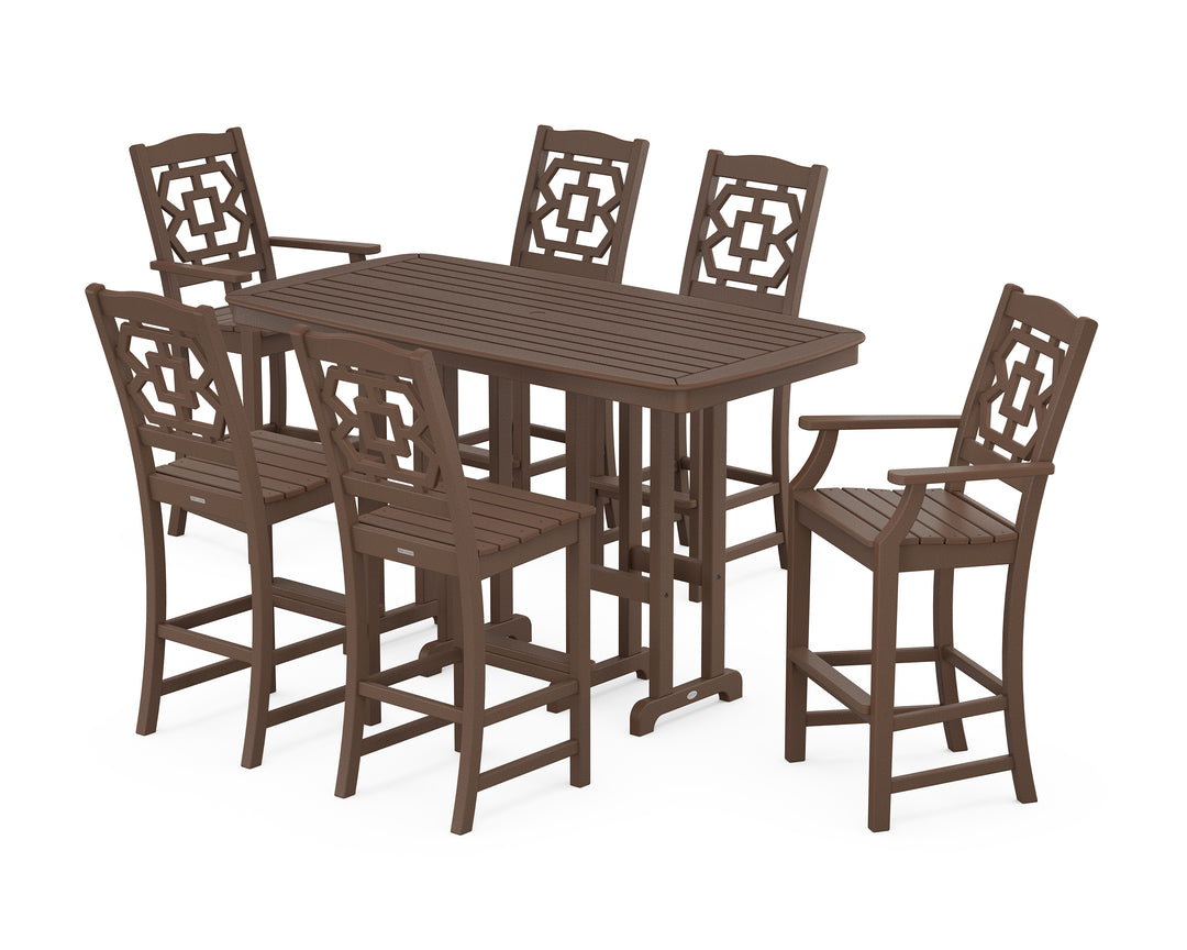 Martha Stewart by POLYWOOD® Chinoiserie 7-Piece Bar Set