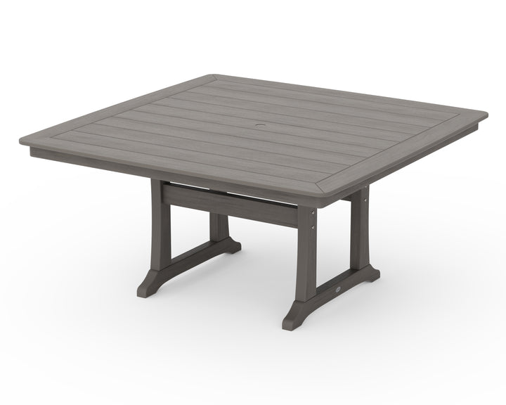 POLYWOOD® Nautical Trestle 59" Dining Table