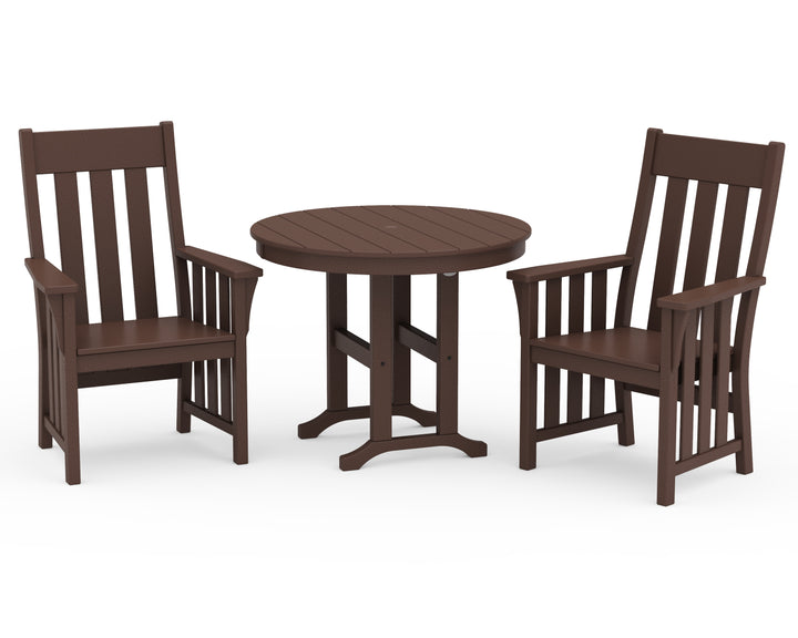 Martha Stewart by POLYWOOD® Acadia 3-Piece Farmhouse Dining Set