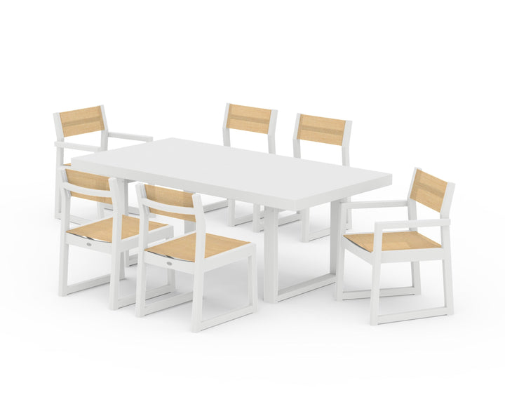POLYWOOD® EDGE Sling 7-Piece Dining Set
