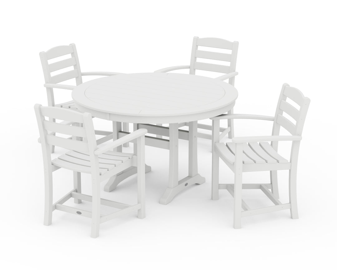 POLYWOOD® La Casa Café 5-Piece Arm Chair Dining Set
