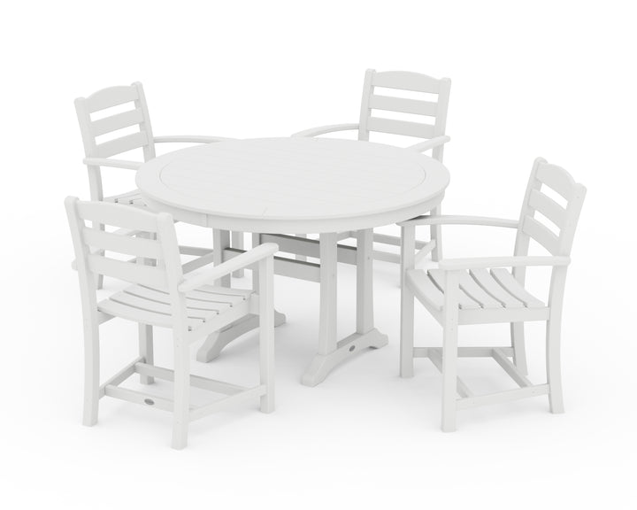 POLYWOOD® La Casa Café 5-Piece Arm Chair Dining Set