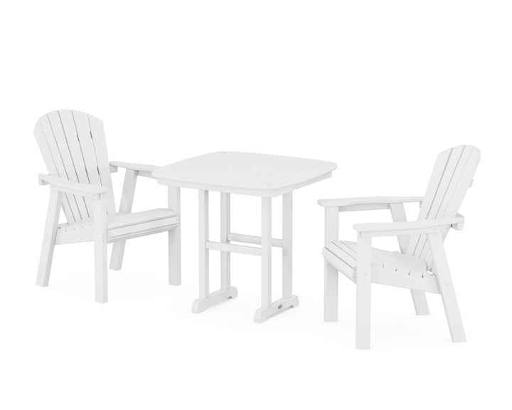 POLYWOOD® Seashell 3-Piece Dining Set