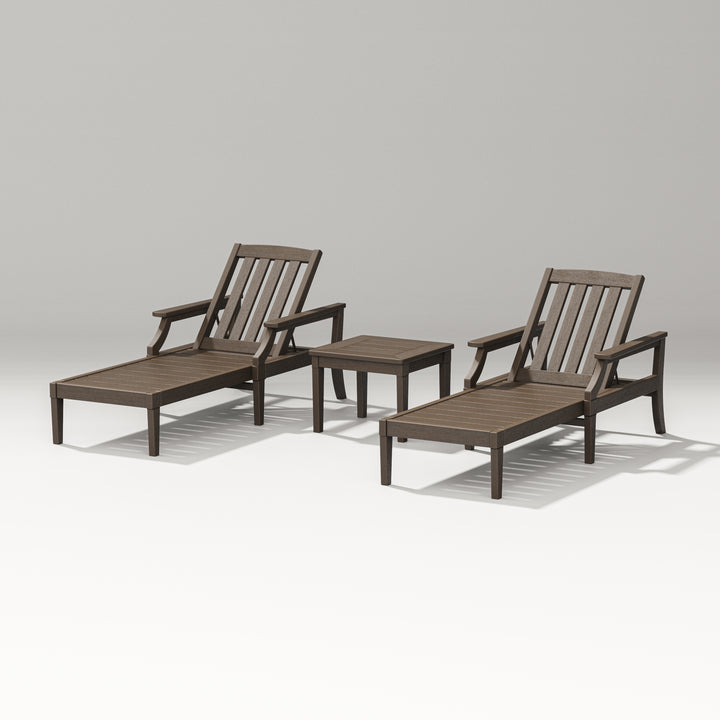 PW Designer Series Estate 3-Piece Chaise Lounge Set