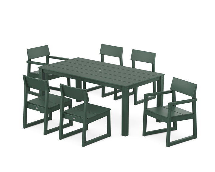 POLYWOOD® EDGE 7-Piece Parsons Dining Set