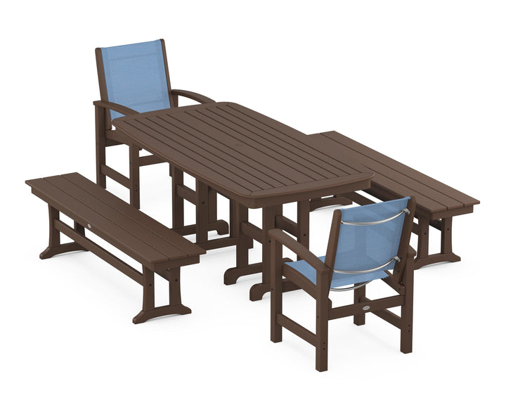 POLYWOOD® Coastal 5-Piece Dining Set