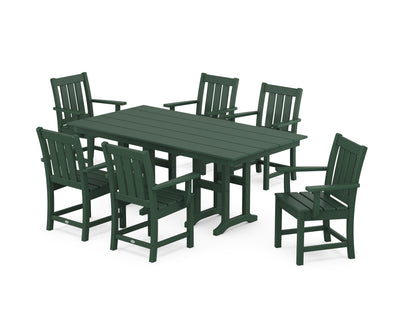 Oxford Arm Chair 7-Piece Farmhouse Dining Set