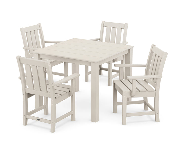 POLYWOOD® Oxford 5-Piece Parsons Dining Set