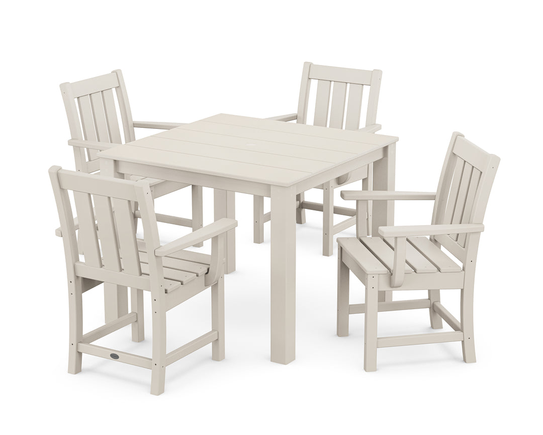 POLYWOOD® Oxford 5-Piece Parsons Dining Set