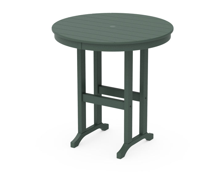 POLYWOOD® 36" Round Farmhouse Counter Table