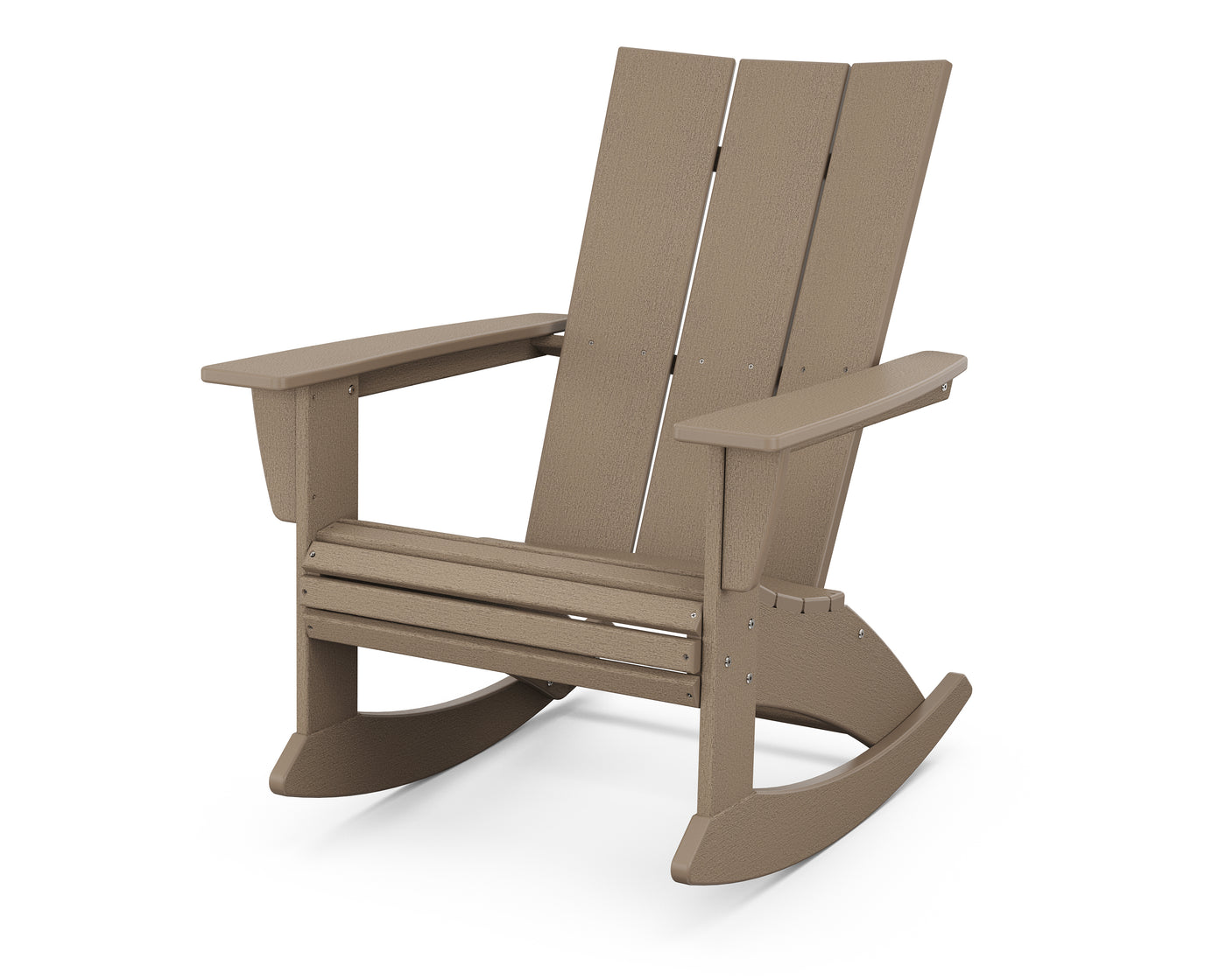 Modern Curveback Adirondack Rocking Chair