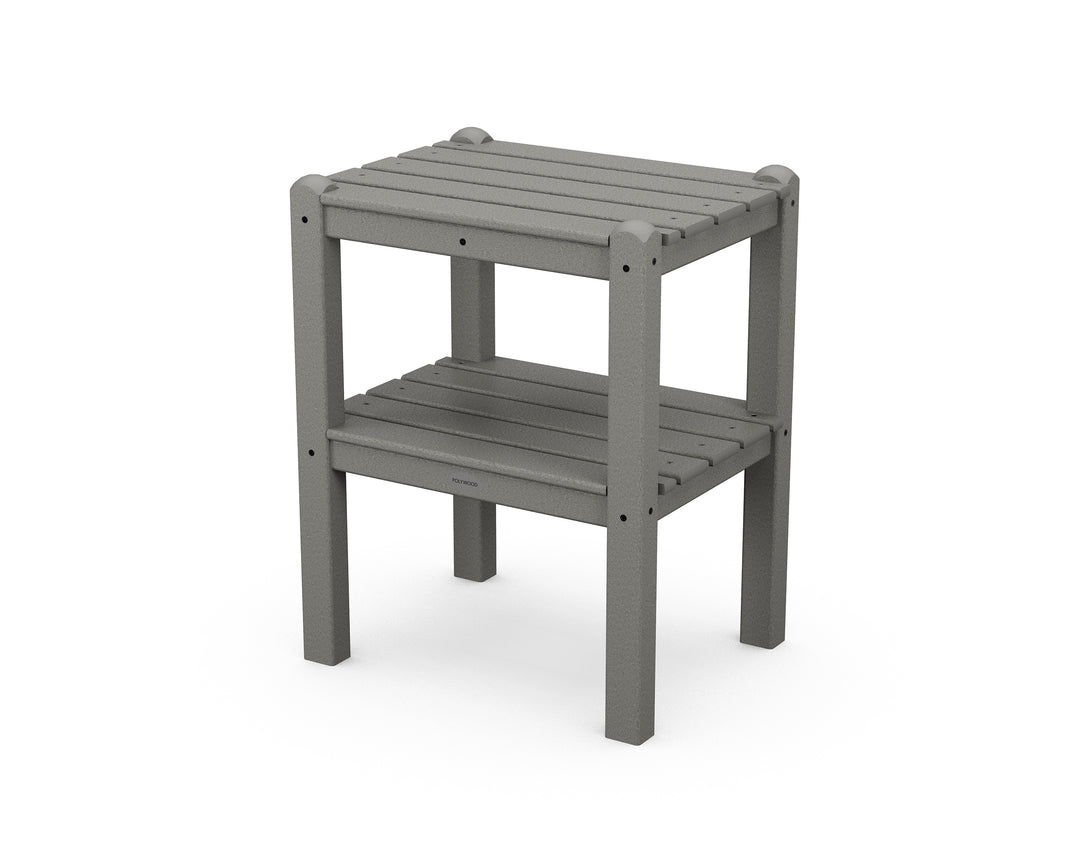 POLYWOOD® Two Shelf Side Table
