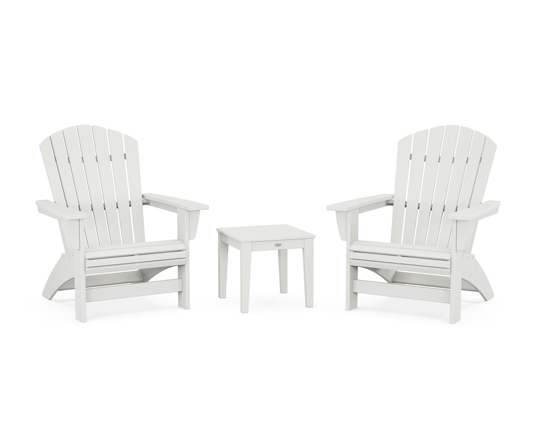 POLYWOOD® 3-Piece Nautical Grand Adirondack Set