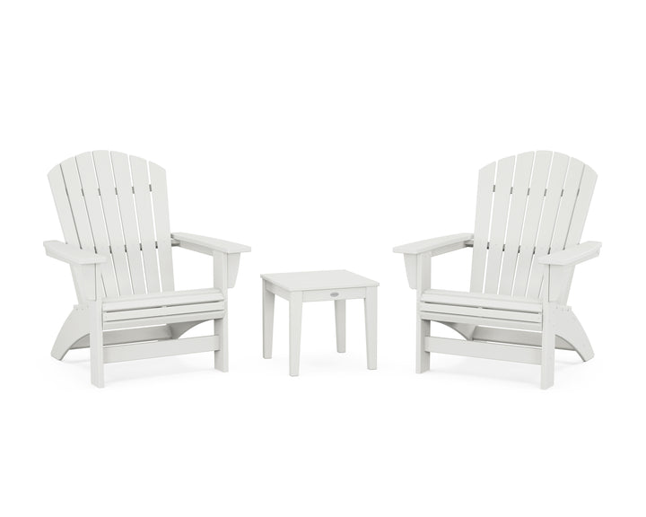 POLYWOOD® 3-Piece Nautical Grand Adirondack Set