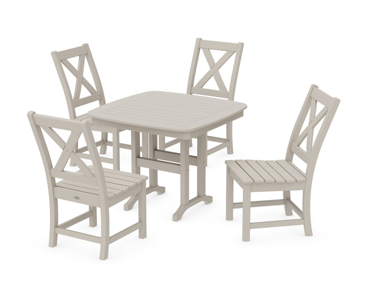 POLYWOOD® Braxton Side Chair 5-Piece Dining Set