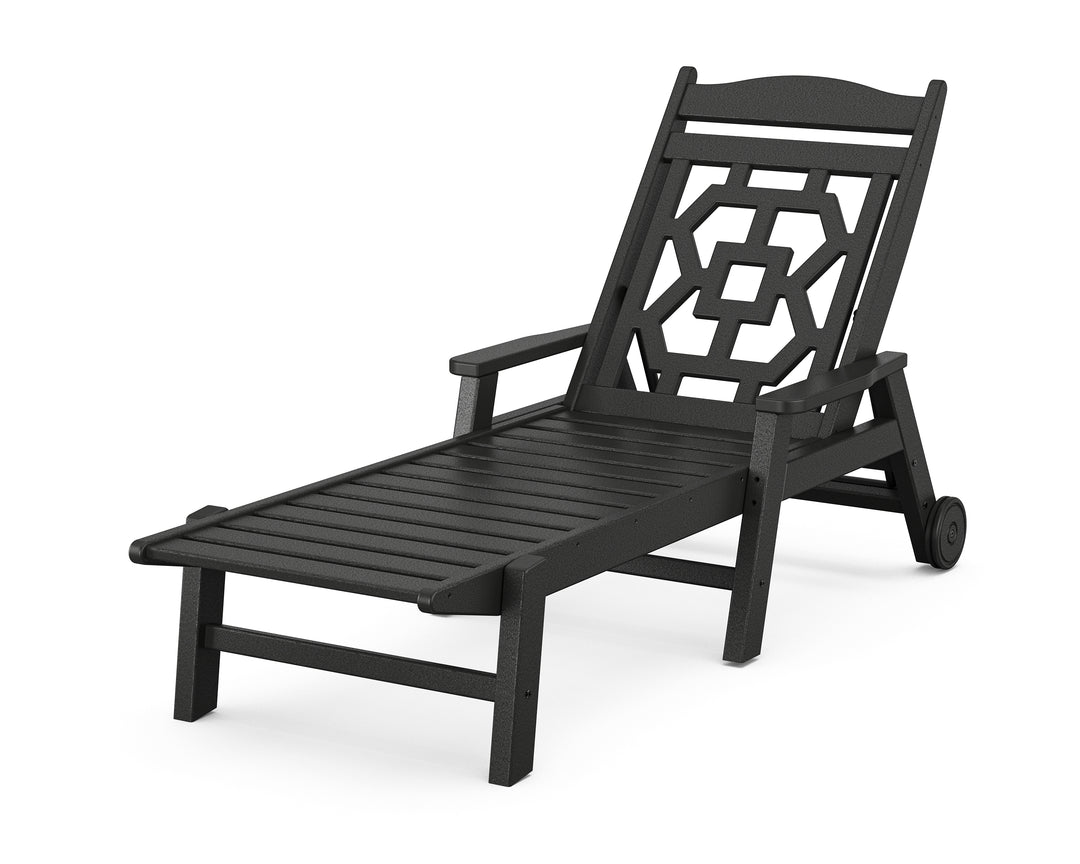 Martha Stewart by POLYWOOD® Chinoiserie Chaise Lounge