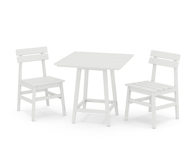 Modern Studio Plaza Chair 3-Piece Bistro Dining Set