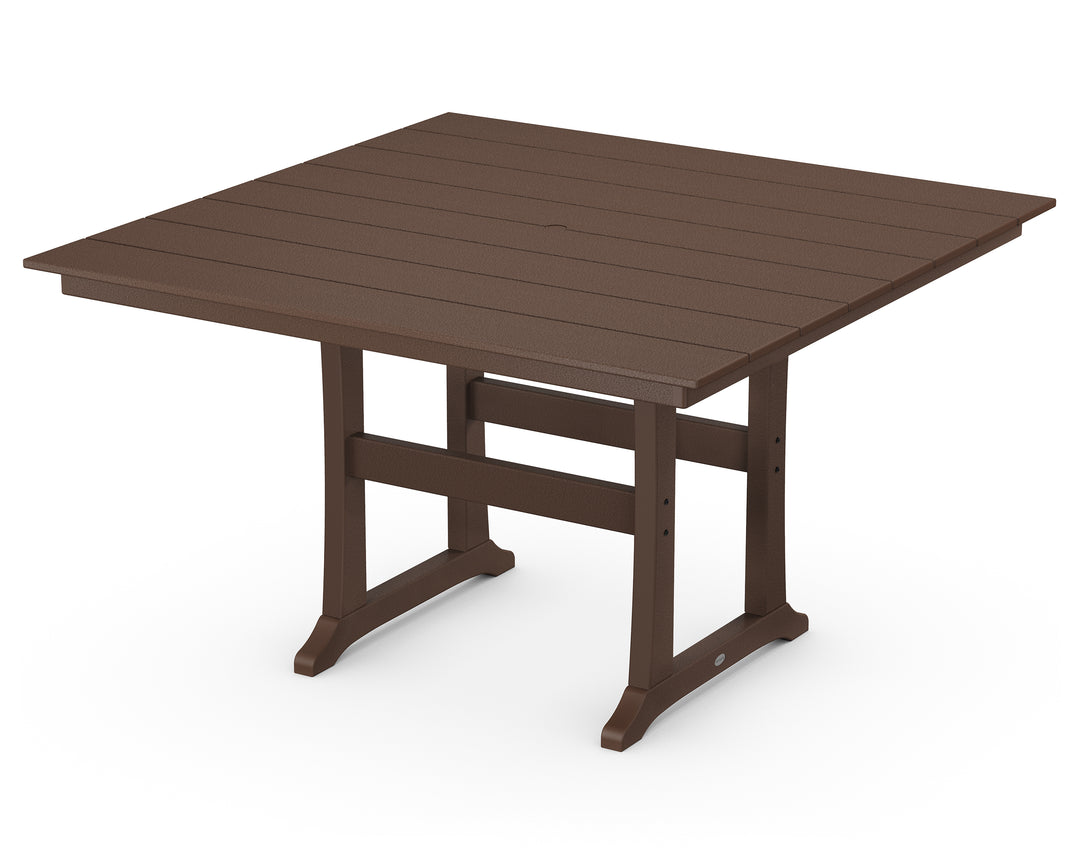 POLYWOOD® Farmhouse Trestle 59" Counter Table