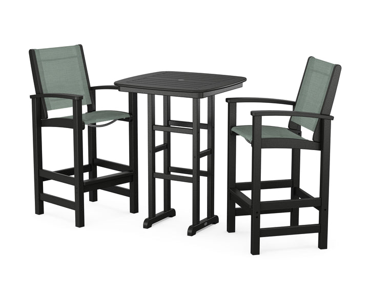 POLYWOOD® Coastal 3-Piece Bar Set
