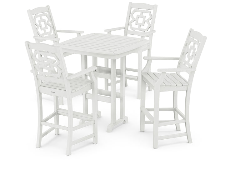 Martha Stewart by POLYWOOD® Chinoiserie 5-Piece Bar Set